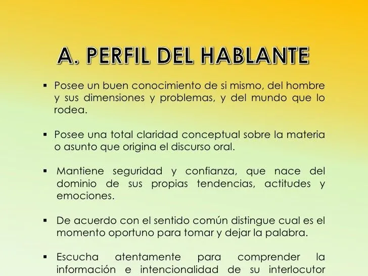 Normas del buen hablante y oyente - Imagui