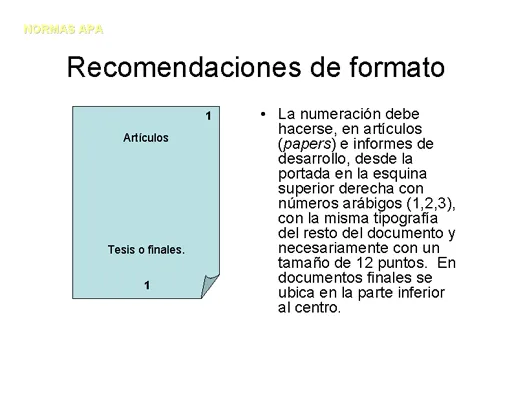 Normas APA para elaborar trabajos de investigación - Monografias.com