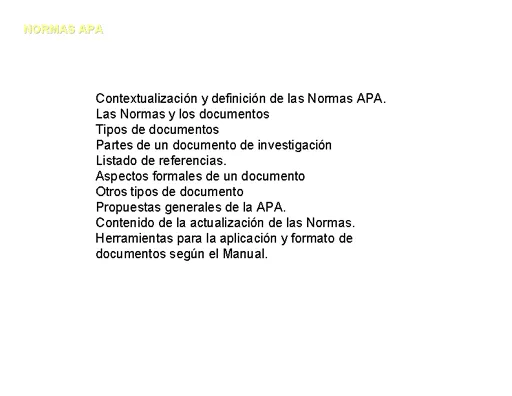 Normas APA para elaborar trabajos de investigación - Monografias.com