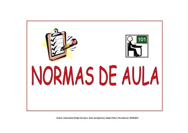 NORMAS DE AULA