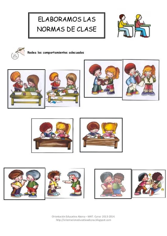 Normas de aula
