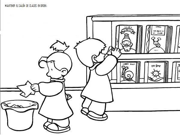 Normas en el aula para colorear y aprender - Escuela en la nube ... Normas en el aula para colorear y aprender - Escuela en la nube ...