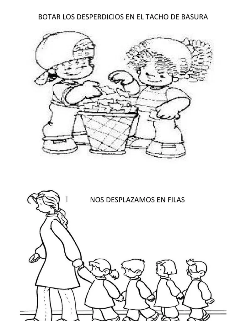 Normas para Colorear | PDF