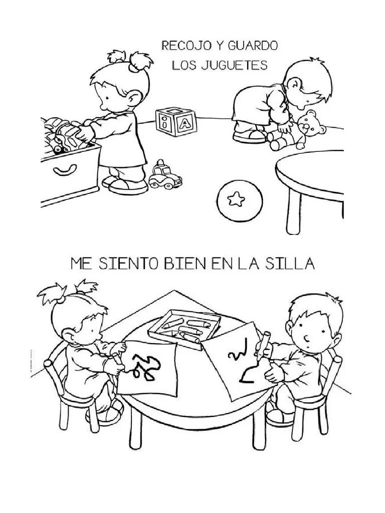 Normas de Convivencia para Colorear 30 Abril | PDF Normas de Convivencia para Colorear 30 Abril | PDF
