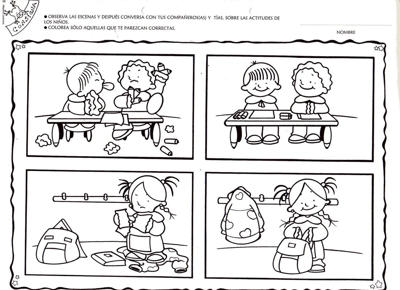 Normas de convivencia para colorear - Imagui | Convivencia ... Normas de convivencia para colorear - Imagui | Convivencia ...