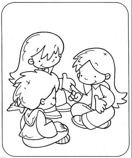 Dibujo de las normas de convivencia para colorear - Imagui Dibujo de las normas de convivencia para colorear - Imagui