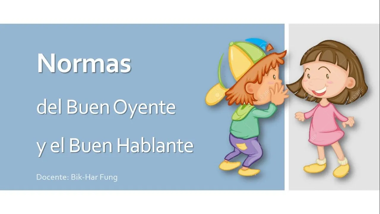 Las normas del buen oyente y del buen hablante - YouTube