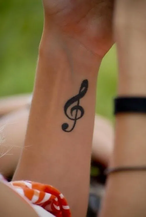 Nota music tattoo | Tattoos / Tatuajes | Pinterest | Music Tattoos ...