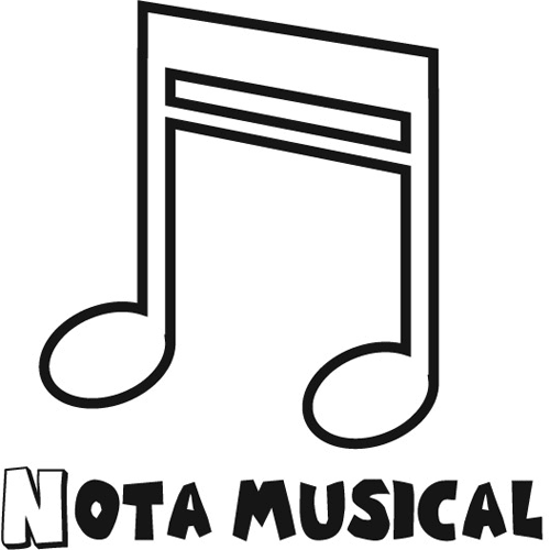 Sencilla-nota-musical-para- ...