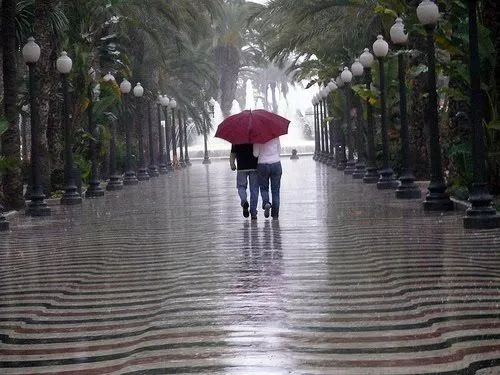 Noticias de mi: Pasear bajo la lluvia