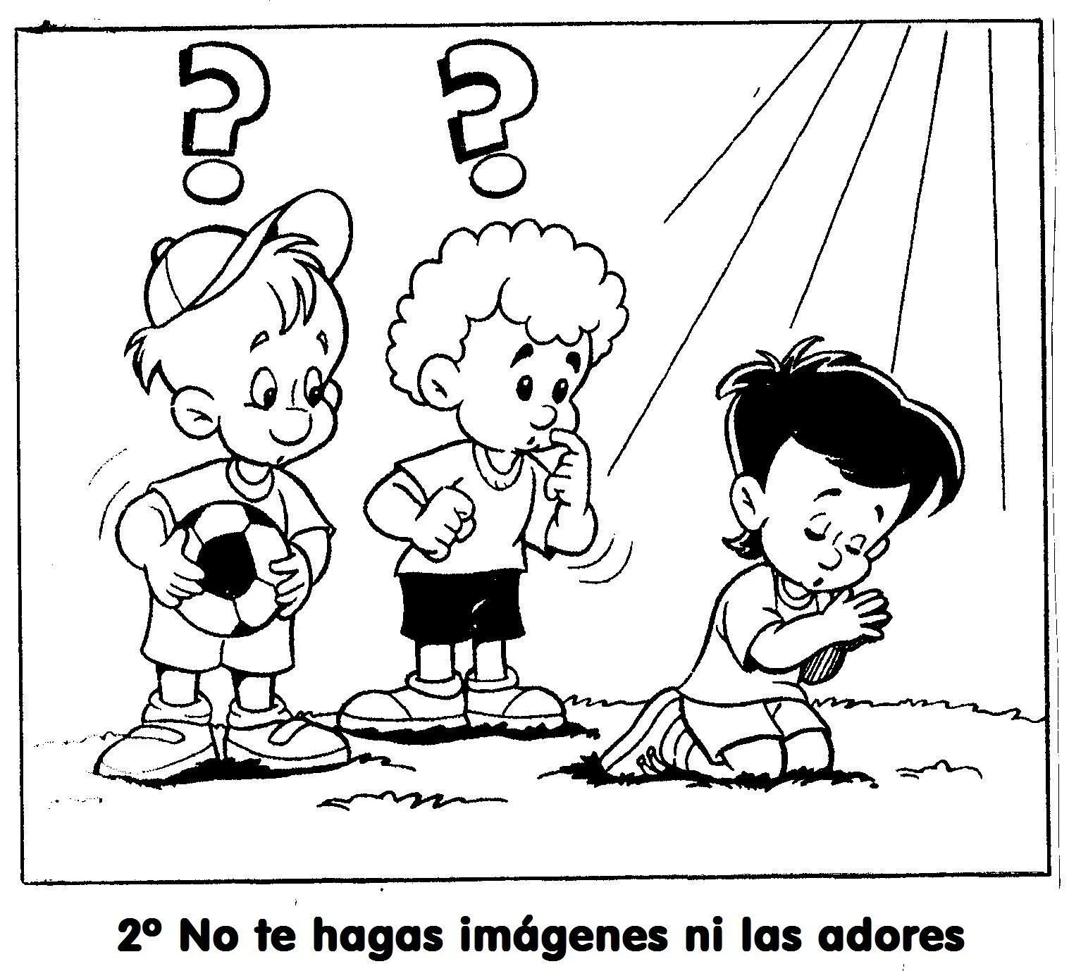 BUENAS NOTICIAS PARA LOS NIÑOS: Los 10 Mandamientos