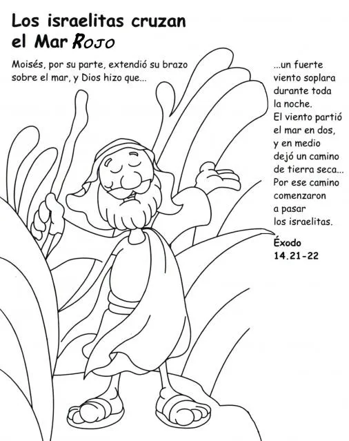 BUENAS NOTICIAS PARA LOS NIÑOS: COLOREAR. MOISÉS CRUZA EL MAR ROJO BUENAS NOTICIAS PARA LOS NIÑOS: COLOREAR. MOISÉS CRUZA EL MAR ROJO
