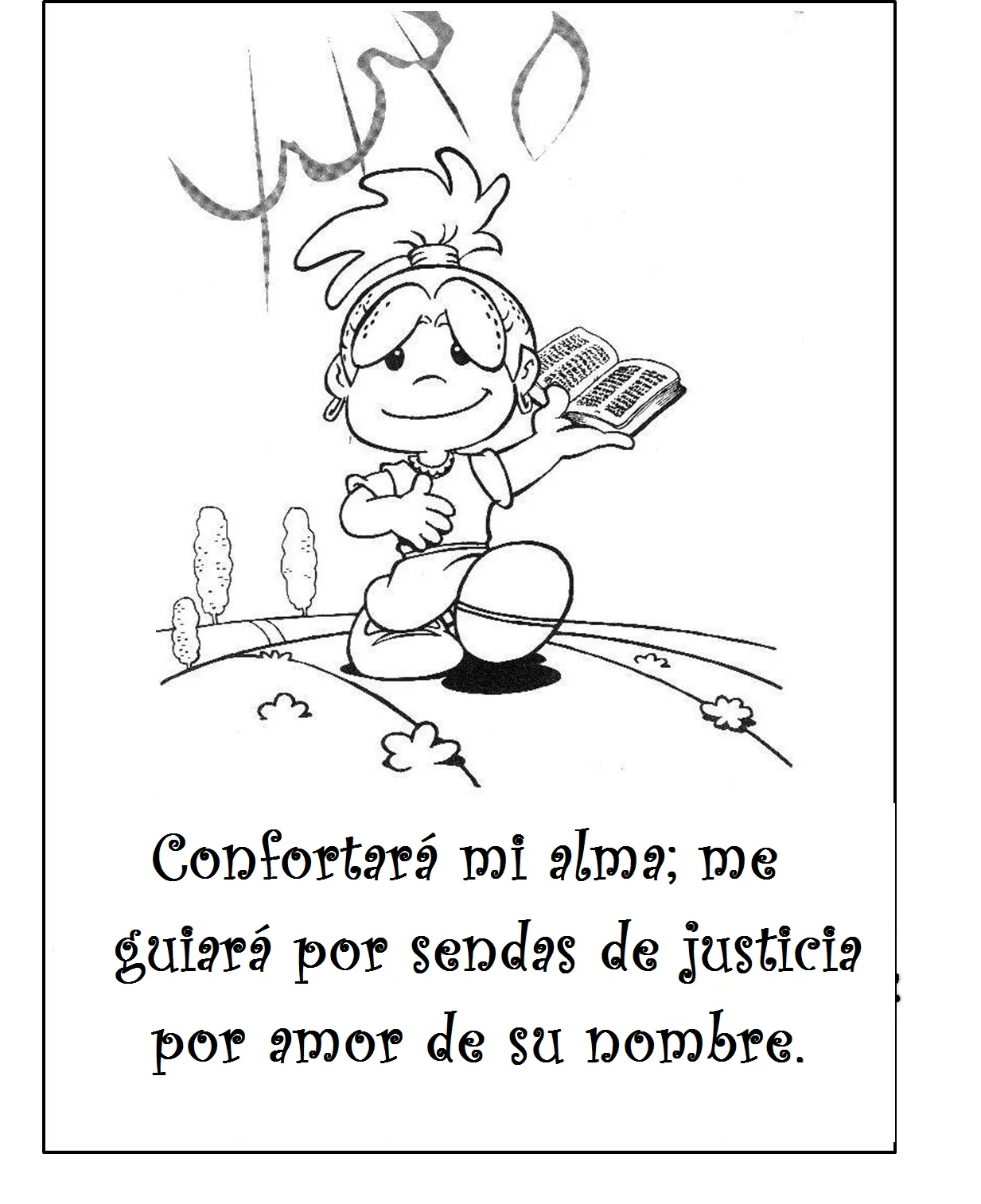 BUENAS NOTICIAS PARA LOS NIÑOS: Salmo 23