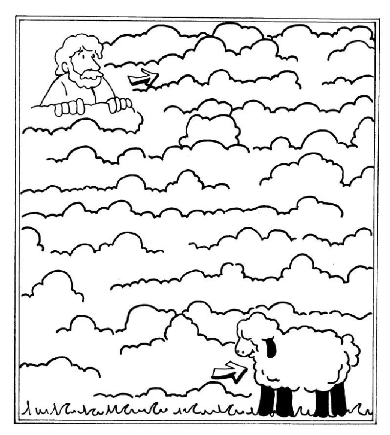 BUENAS NOTICIAS PARA LOS NIÑOS: LA OVEJA PERDIDA BUENAS NOTICIAS PARA LOS NIÑOS: LA OVEJA PERDIDA