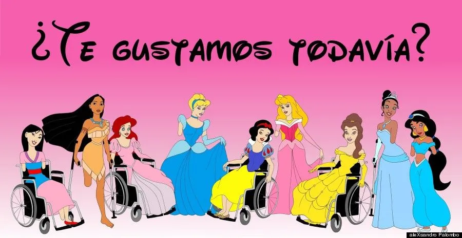 Princesas de Disney discapacitadas buscan redefinir los estándares ...