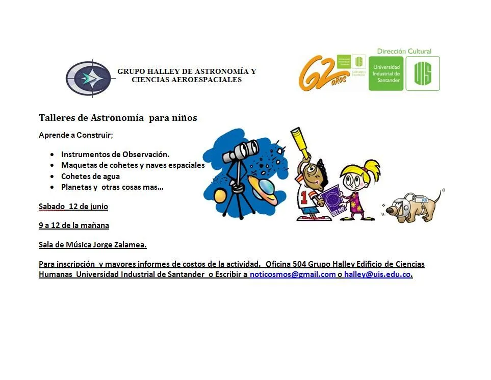 Noticosmosblog: Haciéndonos tarde para los talleres ( de ... Noticosmosblog: Haciéndonos tarde para los talleres ( de ...