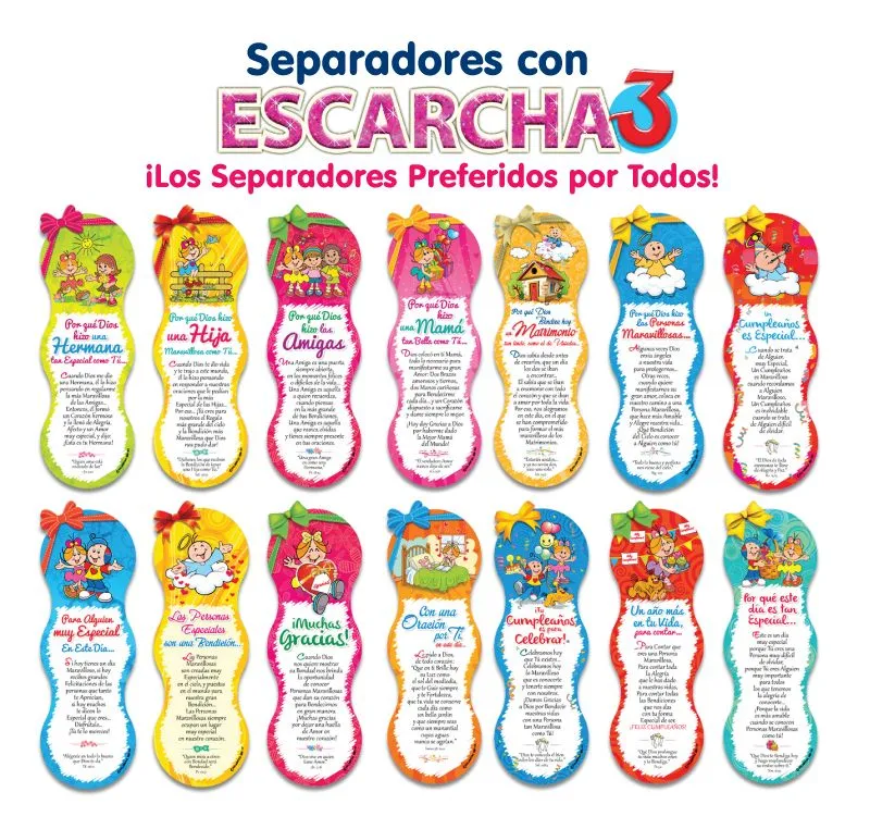 GRAN NOVEDAD DE ENERO ¡Nueva Colección de Separadores con Escarcha ...