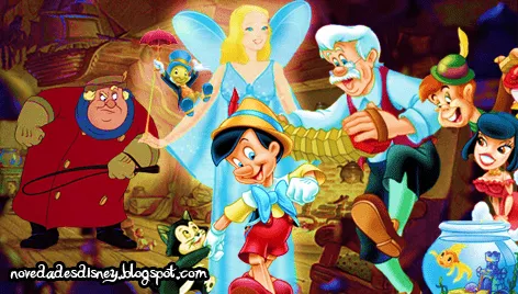 Novedades Disney: Dominios Encantados. Los Personajes de Pinocho Novedades Disney: Dominios Encantados. Los Personajes de Pinocho