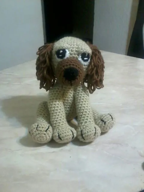 NOVEDADES JENPOALI: PATRON PERRITA AMIGURUMI PERRO