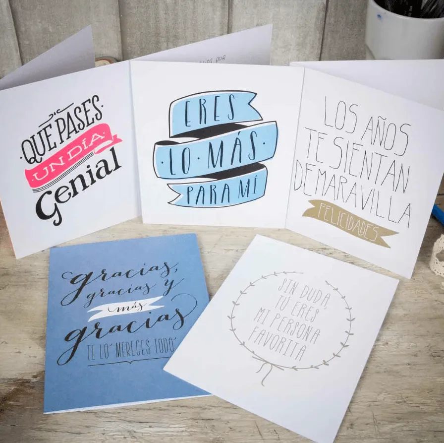 Novedades en la shop: tarjetas de felicitación, sellos y ...