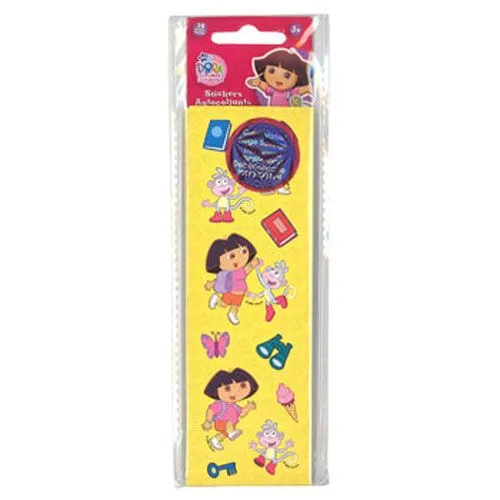 Novelty Stickers - DORA (16 Sheets): BBToyStore.com - Toys, Plush ... Novelty Stickers - DORA (16 Sheets): BBToyStore.com - Toys, Plush ...