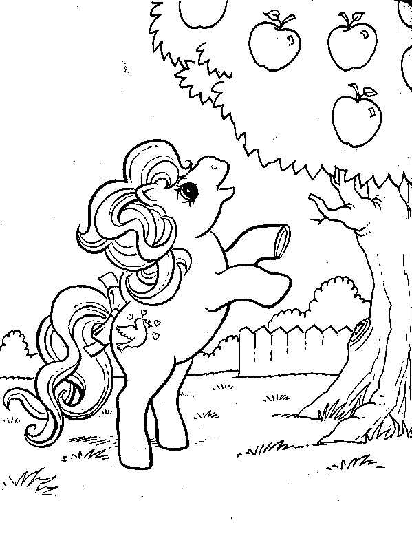 Baú da Web: Desenhos My Little Pony para Colorir