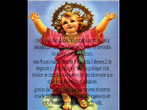 novena al divino niño - YouTube