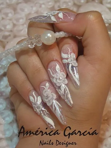 Fotos de uñas de acrilico decoradas organic - Imagui Fotos de uñas de acrilico decoradas organic - Imagui