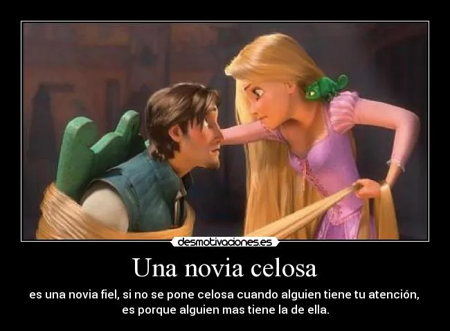 Una novia celosa | Desmotivaciones