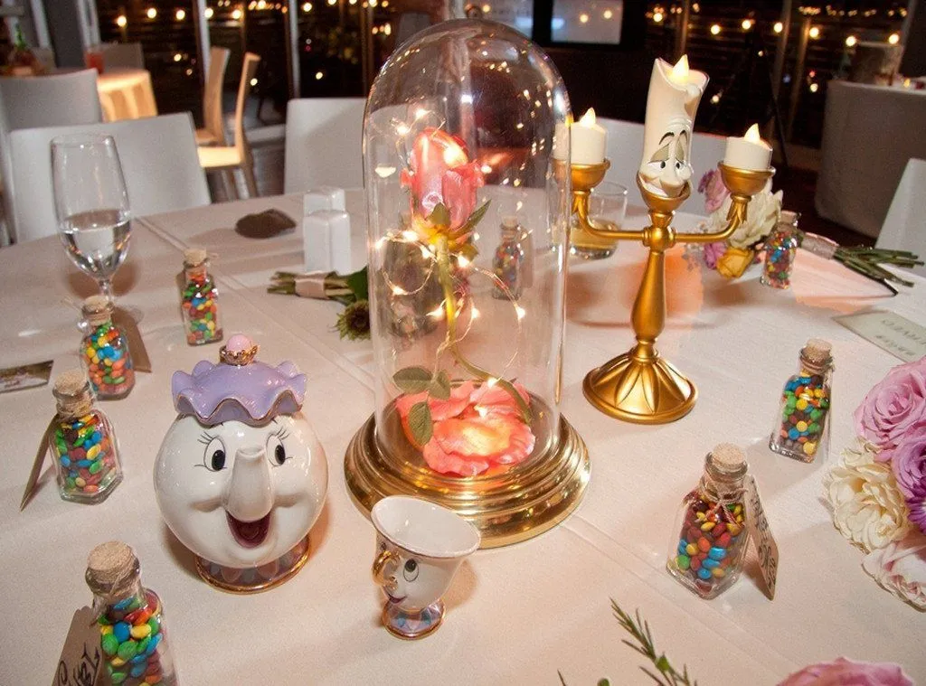 Novia elaboró los centros de mesa de su boda inspirados en ...