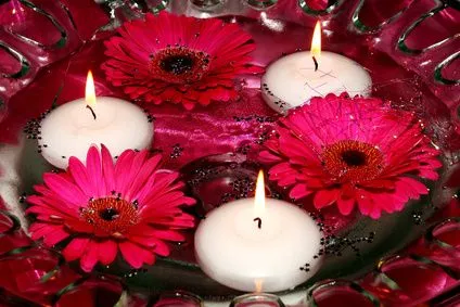 NOVIAS INCREÍBLES: Centros de Mesa con Velas para Bodas NOVIAS INCREÍBLES: Centros de Mesa con Velas para Bodas