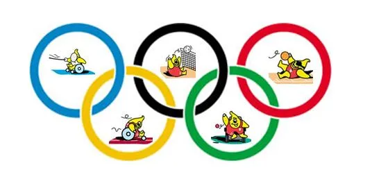 Aros de las olimpiadas para colorear Imagui