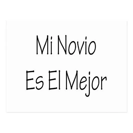 EL Mejor del MI Novio Es Tarjetas Postales | Zazzle EL Mejor del MI Novio Es Tarjetas Postales | Zazzle