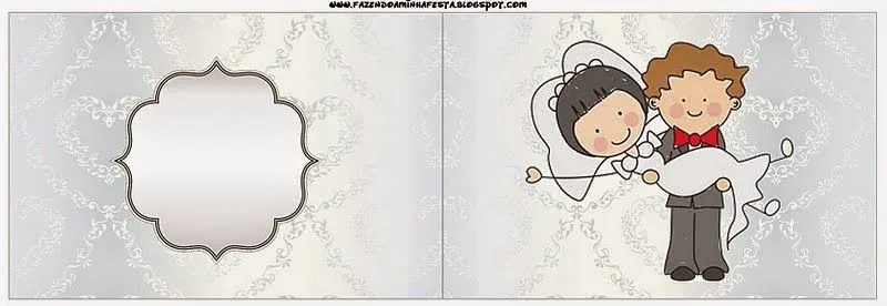 Novios en Caricatura: Etiquetas de Candy Bar para Imprimir Gratis ...