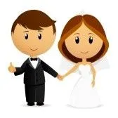 dibujo novios - Fotos bodas.net