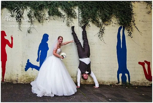 Así son los novios divertidos: Estas fotos te sacarán más de una ...
