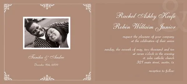 Solo para novios: Invitaciones para tu boda, creativas e innovadoras