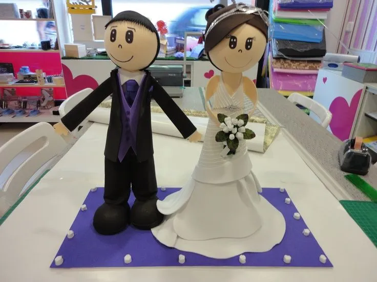 novios totalmente personalizados. Trabajo realizado siguiendo la ...