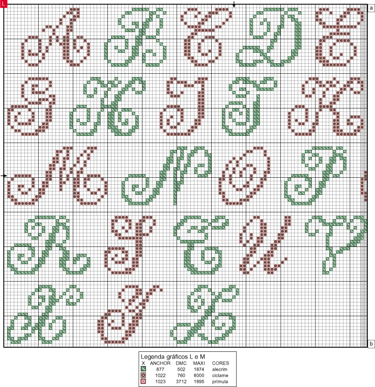 Noy Y Vosotras: Alfabetos en punto de cruz más cositas Noy Y Vosotras: Alfabetos en punto de cruz más cositas