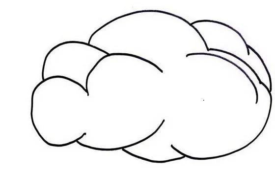 COLOREA TUS DIBUJOS: Nubes para colorear