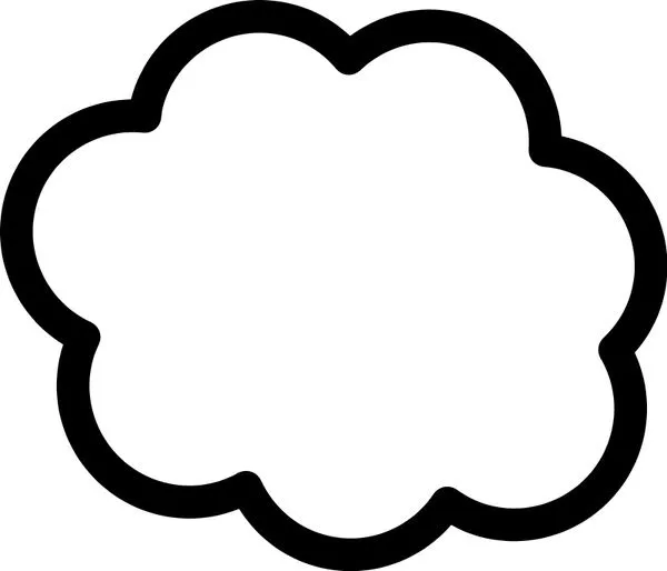 Nube Vector de imágenes prediseñadas - vectores gratis para su ...