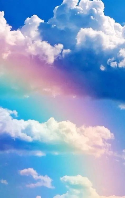 nubes arcoiris | Tumblr