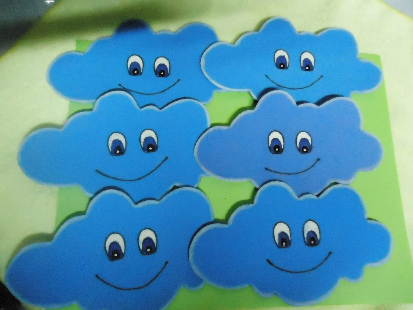 Nubes en foami - Imagui