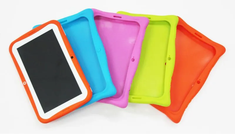 Nuevo! Alta calidad funda de silicona para 7 pulgadas niños tablet ...
