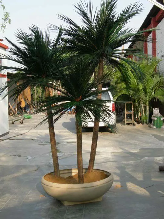 Nuez de Areca en conserva palmeras-Flores y guirnaldas decorativas ...