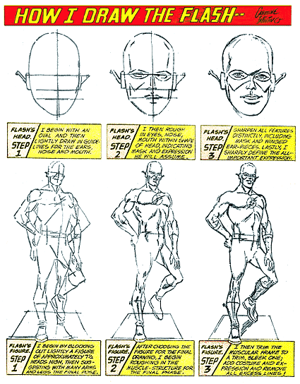 La Nuez: Como dibujar a Flash con Carmine Infantino