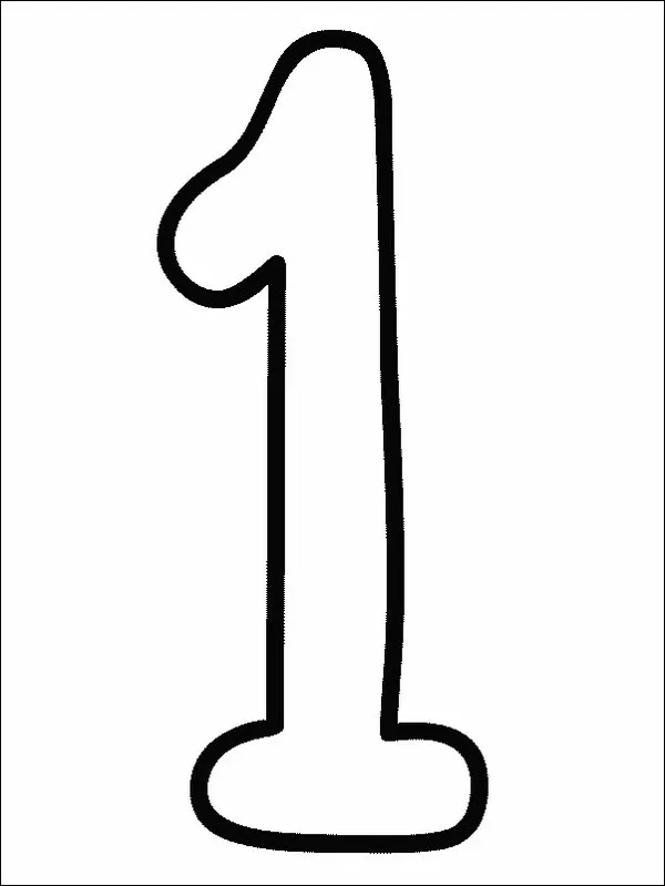 Numbers Coloring Pages - Print Numbers Pictures to Color at ...