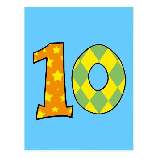 Imagenes con el numero 10 - Imagui