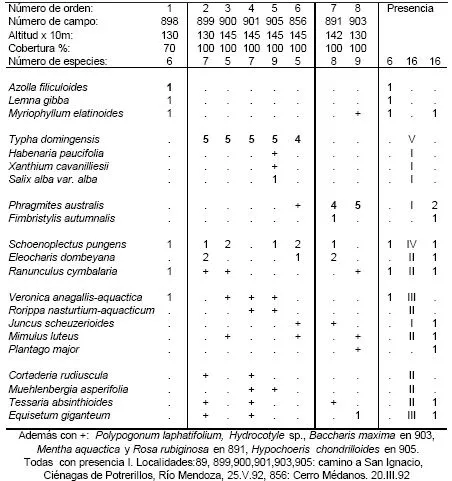 Boletín de la Sociedad Argentina de Botánica - La vegetación de ...