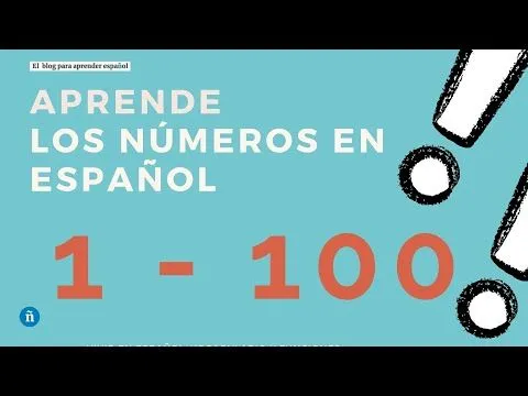 Los Números 1-100 - YouTube